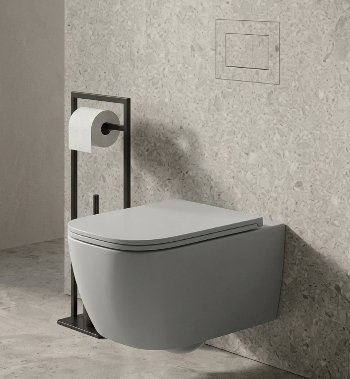 Kit Placca WC filo muro